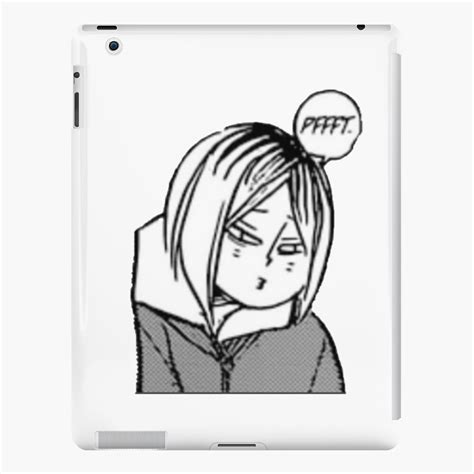 Kenma Haikyuu Manga Cap Ipad Case Skin For Sale By Joojlia Redbubble