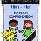 Best Slp Pronoun Freebies Images On Pinterest Speech Language