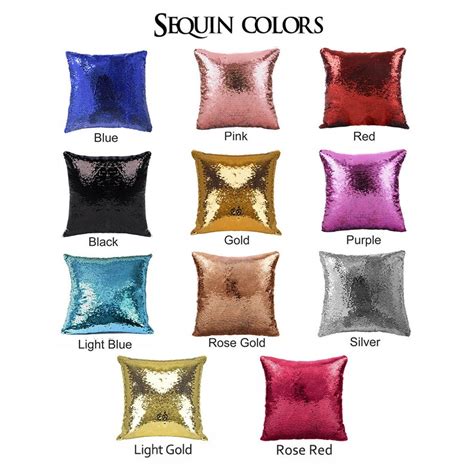 Custom Image Text Pillow Personalized Sequin Pillow Custom Etsy