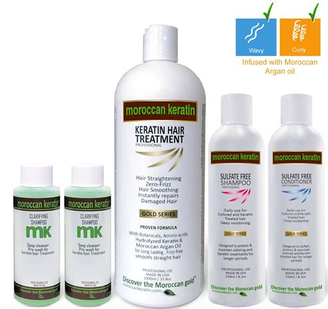 Moroccan Keratin 1000ml Set Most Effective Brazilian Keratin Hair Treatment Professional Salon