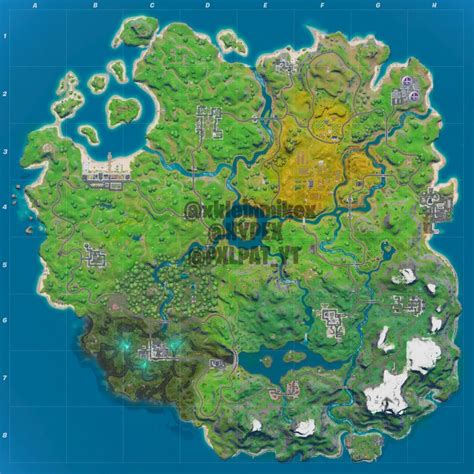 Fortnite Chapitre 2 Carte Apollo Fuite Des Emplacements De Pi