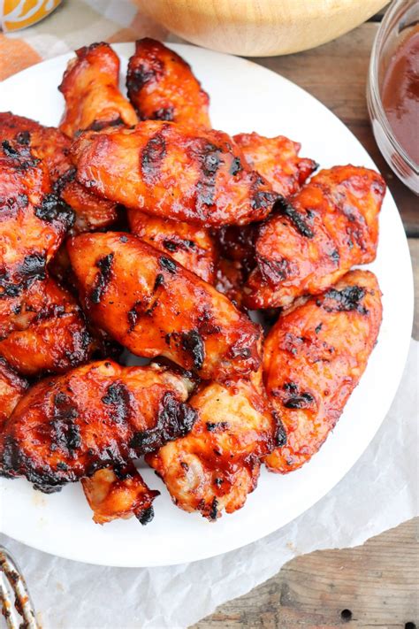 Grilled Bbq Chicken Wings Campfire Foodie