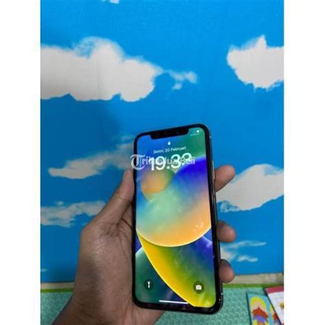 HP IPhone X 64 GB Bekas Mulus No Minus Fullset Harga Murah Di