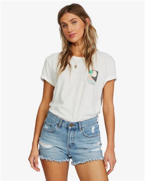 Drift Away Denim Shorts For Women Billabong