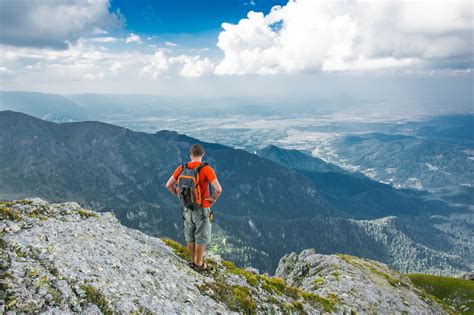 Free Images Walking Cloud Hiking Adventure Backpack Peak