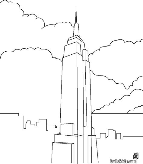 United States Landmarks Coloring Pages Coloring Pages