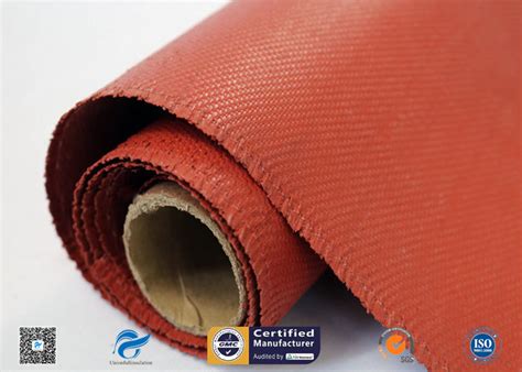 Heat Resistance Fiberglass Fabric Roll Silicone Coated Fiberglass