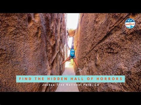 Finding The Hidden Hall Of Horrors In Joshua Tree NP YouTube