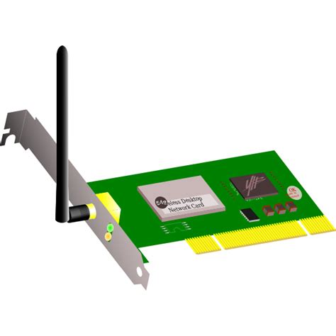 Pci Video Card Vector Icon Free Svg