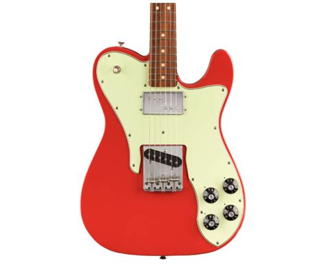 Fender Vintera S Telecaster Custom Pf Fiesta Red Esse Music Store