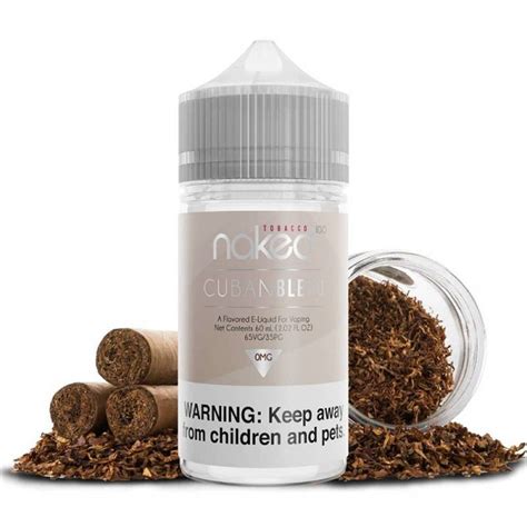 Naked Tobacco Cuban Blend ML Vaper Choice