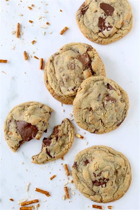 The Ultimate Chocolate Chunk Pretzel Cookies Joy Oliver