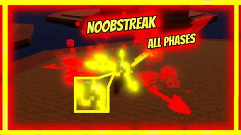 NOOBSTREAK ALL PHASES In KILLSTREAK SWORD FIGHTING BETA HALLOWEEN