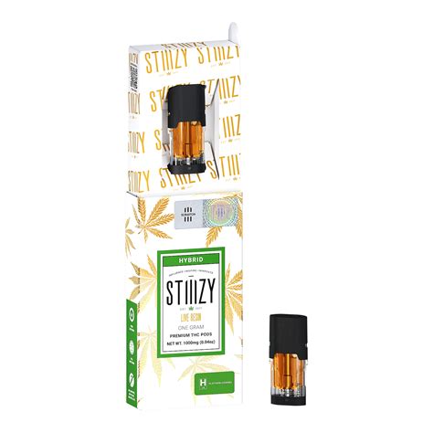 Stiiizy Platinum Cookies Live Resin Pod 1g Leafly