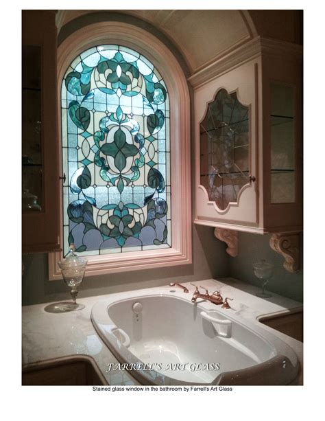 Bathroom Stained Glass Window - Add elegance to any room in your home with stained glass panels ...