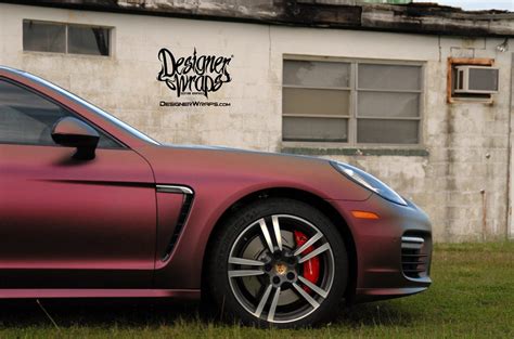 Porsche Panamera Color Change - Designer Wraps