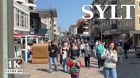 Sylt Jetzt an Pfingsten über Friedrichstraße in Westerland