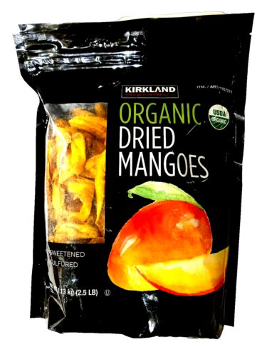 Kirkland Signature Organic Dried Mango 113kg Your Easy Store