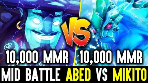 Intense Mid Battle Between 10000 Mmr Abed Storm Spirit Vs Mikoto