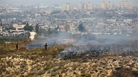 Israel Ataca La Franja De Gaza Tras El Lanzamiento De M S Globos