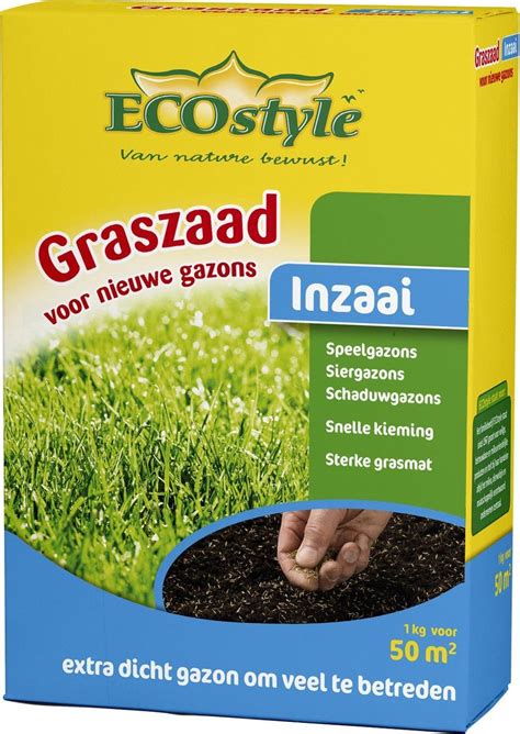 Bol Ecostyle Graszaad Inzaai Kg Voor Het Inzaaien Van Een