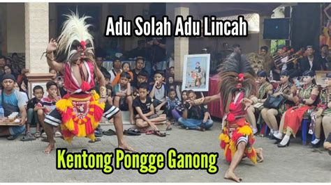 Adu Lincah Kentong Pongge Solah Bujang Ganong Reog Ponorogo Youtube