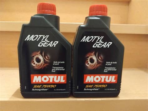 モチュール MOTYL GEAR 75W90 1L 2缶 2本 モーチル ギア - メルカリ