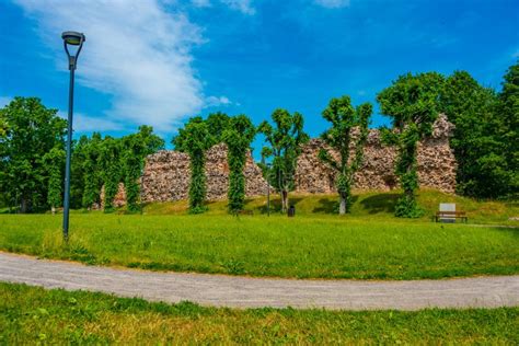 Viljandi Castle Ruins in Estonia Stock Image - Image of nature, convent: 274707847