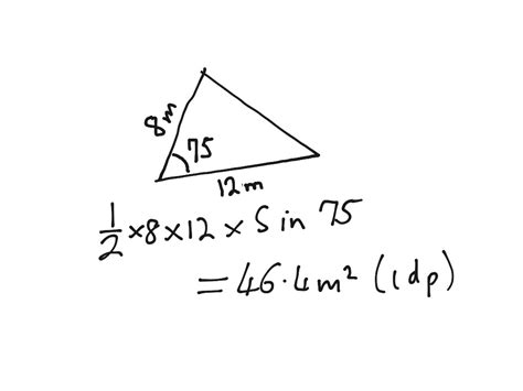 Non Right Angle Triangle Formula