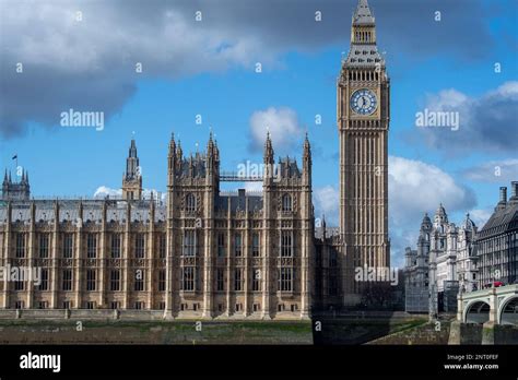 Westminster Londres Reino Unido 27th De Febrero De 2023 En La Foto El Palacio De