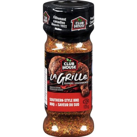 Club House La Grille Southern Style Bbq Seasoning 125 G