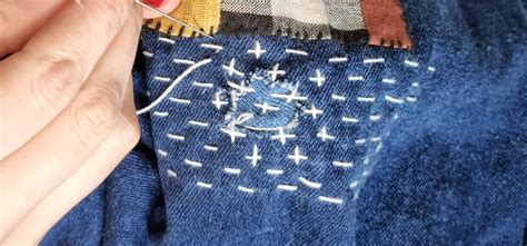 Visible Mending Series Repair Your Jeans With Sashiko Embroidery