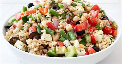 The Ultimate Mediterranean Rice Salad Recipe