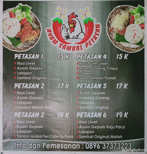 Selalu diperbarui! Menu Ayam Sambal Petasan, Tebet