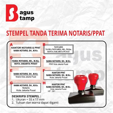 Jual Stempel Notaris Ppat Pengesahan Fotocopy Shopee Indonesia