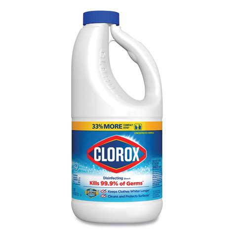 Clorox® Regular Bleach With Cloromax Technology 43 Oz Bottle 6 Carton Tri State Supply Company