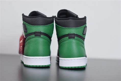 Jordan 1 Retro High Pine Green Black