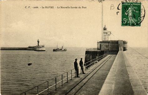 Le Havre La Nouvelle Entr E Du Port Au Havre Cartorum