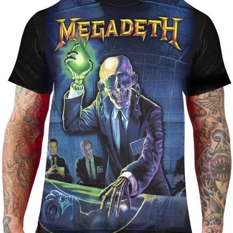 Camiseta Megadeth Rust In Peace Tamanho M Submarino