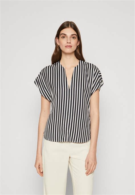 Tommy Hilfiger Fluid Stripe Blouse Blouse Desert Sky Blue Zalando Ie