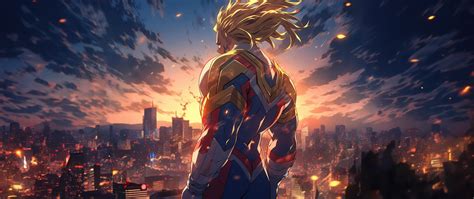 2560x1080 Myheroacademia All Might Wallpaper2560x1080 Resolution Hd 4k
