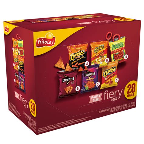 Frito Lay Party Size Fiery Mix Variety Pack Smartlabel™