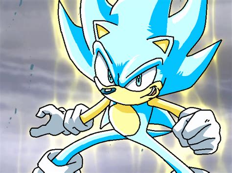 Super Sonic God Super Sonicsuper Sonic Blue By Mypicts On Deviantart