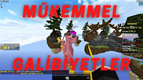 MÜkemmel Galİbİyetler Mİnecraft Sonoyuncu Bedwars Youtube