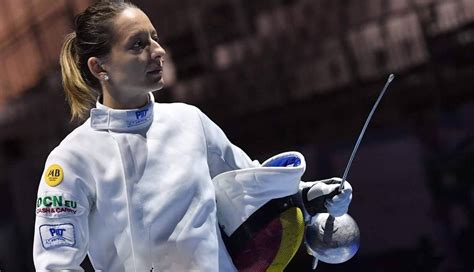 Ana Maria Popescu Tokyo Olympics Romanian Fencer Ana Maria Popescu