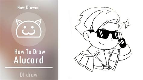 How To Draw Alucard Emote From Mobile Legend Youtube