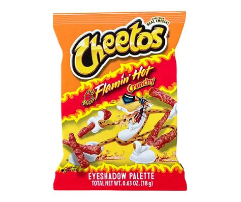 Cheetos Flamin Hot Pan Eyeshadow Palette Big Lots