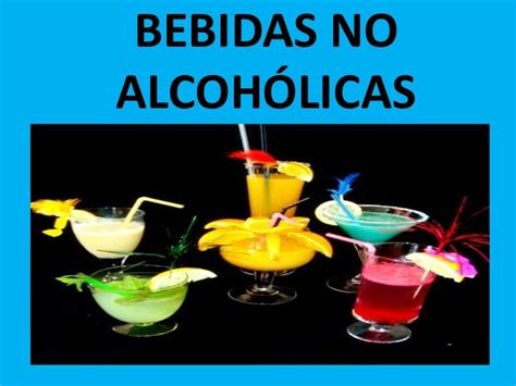 Bebidas No Alcohólicas