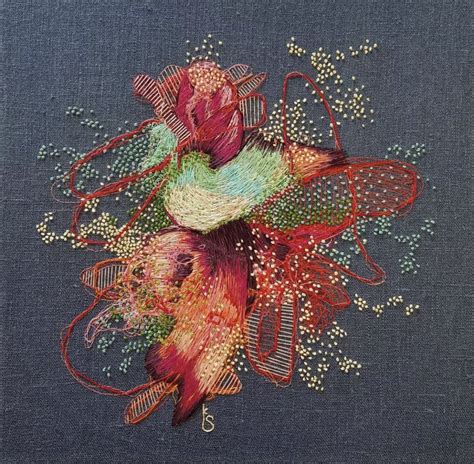 Pinterest Textile Art Embroidery Abstract Embroidery Hand