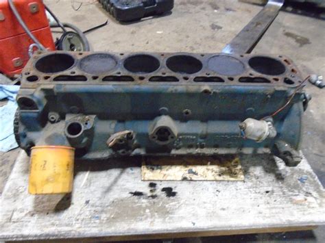 Ford 6 Cyl Interceptor 170 Engine Block 350 Inch Cylinder Bore Ford 6 Cyl Interceptor 144 170